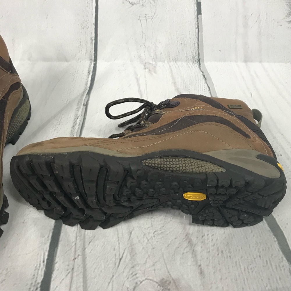 Merrell Women's Brown Lace-Up Hiking Boots - Picture 6 of 6